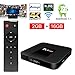 ESHOWEE Tanix Android 7.1 TV Box Amlogic S905W Quad-core 64 Bit DDR3 2GB 16GB 4K UHD WiFi and LaN VP9 DLNA H.265