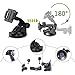 Luxebell Basic Common Accessories for Gopro Hero 5/4/3+/3/2/1, DBPOWER Waterproof Action Cam 12MP/ EX5000 WIFI 14MP FHD