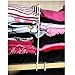 Dreamcolor Metal Closet Shelf Organizer Set of 3Wire Design Closet Shelf Dividers for Wooden Shelving