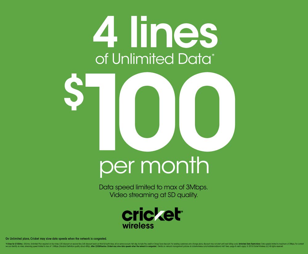 Cricket Wireless 3-in-1 SIM Kit - Bring Your Own Phone - 2.0