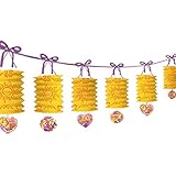 Tangled 'Dream Big' Paper Lantern Garland (12ft)