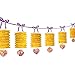Tangled 'Dream Big' Paper Lantern Garland (12ft)