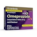 GoodSense Omeprazole Delayed Release, Acid Reducer Tablets 20 mg, 28 Count