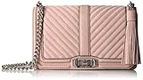 Rebecca Minkoff Love Crossbody with Tassel, Vintage Pink