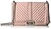 Rebecca Minkoff Love Crossbody with Tassel, Vintage Pink