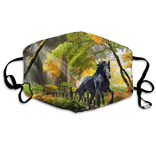 Sam-Uncle Anti Dust Face Mouth Cover Mask Horse Painting Art Anti Pollution Breath Healthy Mask