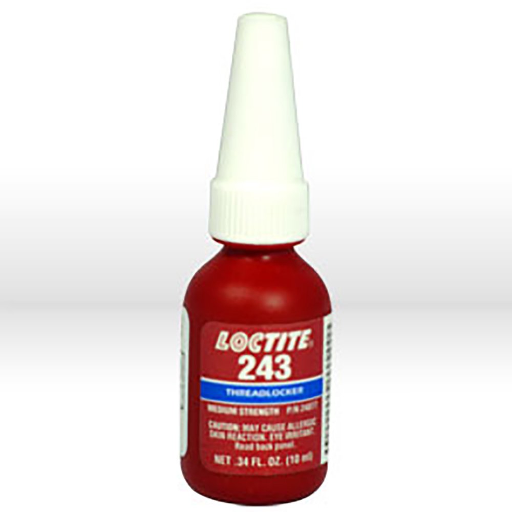Loctite #243 Threadlocker Medium Strength: 10ml (.34oz)- Buy Online in ...