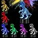 Holybo Kids Boys Toys,3D Night Light Dinosaur Toys for Boys/Kids/Chlidren Bedroom Lamps,Brithday/Xams Gifts Dinosaur Night Light with 7 Colors Changing.(T-Rex Baby)