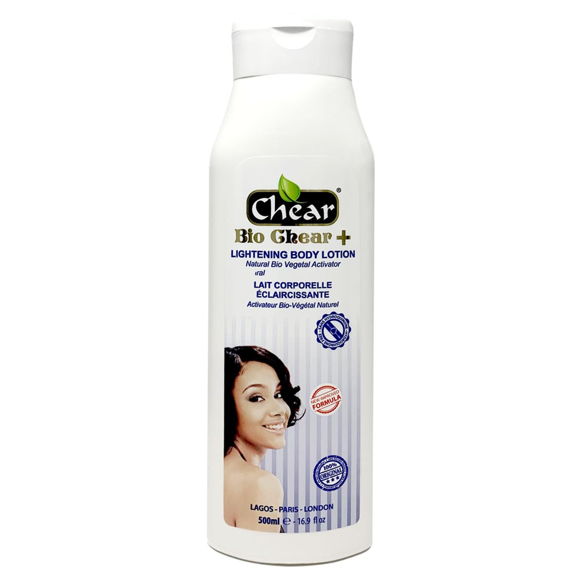 Chear Bio Chear Skin Brightening Body Lotion 500ml – Kojic Acid, Licorice, Mulberry & Vitamin E – Rich Moisturising Lotion for Dry Skin & Even Skin Tone