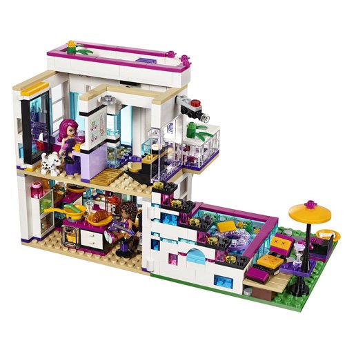 lego friends casa con piscina