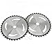 KIPA 2-Pack Brush Cutter Trimmer Blades Carbide Tip 9