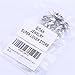Stainless Steel Hook Pendant Clasps Pinch Clips Bail Pendants Jewelry Accessory 60pcs