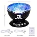 [Generation 3] Weirdbeast Remote Control Ocean Wave Project Sleep Night Lights with Built-in Ambient Audio Bedroom Living Room Decoration Lamp for Kids/Adult - Black