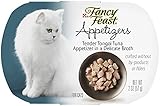 Fancy Feast Appetizers Natural Tender Tongol Tuna Cat Food, 2-Ounce Pouch, Pack of 10