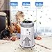 INTEY Hepa Air Purifier - 16-Inch Home Air Cleaner with Auto-Off Timer/Ions Button for Allergy Season - Removes 99.97% Allergens, Dust, Pollen, Smoke, Pet Dander (220 sq.ft/30 m², CADR Rated 140+)