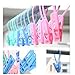 CELAHE 12 Pack Fashion Color Beach Towel Clips for Beach Chair or Pool Loungers,Chair Clips Towel Holder, Clothes Lines，clothespins,Prevents Towels Blowing Away Drop