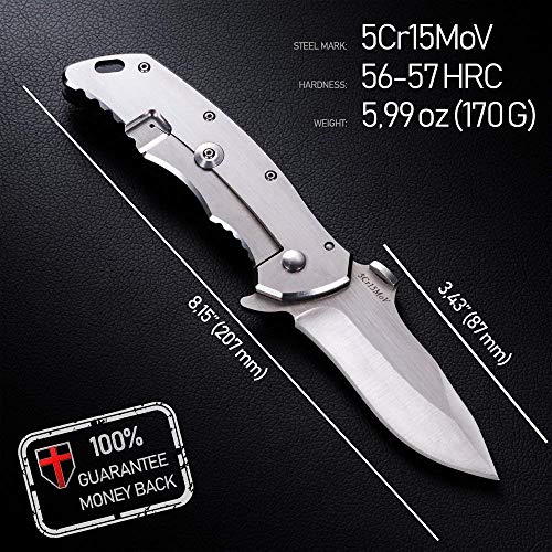 Pocket Tactical Outdoor Knife for Men Best Folding Knives for
