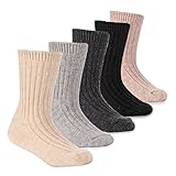Boys Thick Wool Socks Kids Winter Seamless Warm