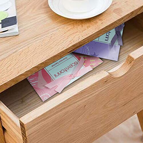 thumbnail image 2 of New Car Smell SCENTORINI Linen Scented Sachets - 14 Pack Fresh Closet Fresheners For Drawers, Cars & More Car Fresheners Long Lasting 2 of 10