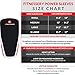 FITNESSERY Knee Sleeves for Crossfit, Powerlifting, Weightlifting and Knee Support - 7mm Knee Sleeves - Knee Sleeves Crossfit - Knee Sleeves Powerlifting - Knee Compression Sleeve x 2
