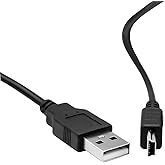 Mini USB Cable Charger Charging Power Cord for OneTouch Verio IQ Blood Glucose Monitoring System Meter,PS3 Controller, MP3, Dash Cam,GPS,TI84 TI-84 Plus CE USB A to mini-B Data Transfer Cable &amp; More