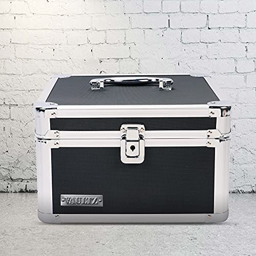 Vaultz Locking Storage Box, With Key Lock, Mesh Pocket And Adjustable