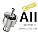 MRbrew Carbonation Cap 304 Stainless Steel with 2 Micron Diffusion Stone and 12'' Silicone Tube(Cap with Stone)