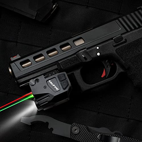 Red Green Pistol Light Beam for Handguns,500 Lumens Shockproof Laser