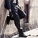 FREE SOLDIER Outdoor Men Multi Pockets Tactical Pants Cargo Pants( Black, L)