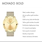 Movado-Mens-Swiss-Quartz-Watch-with-Gold-Plated-Stainless-Steel-Strap-22-Model-3600373