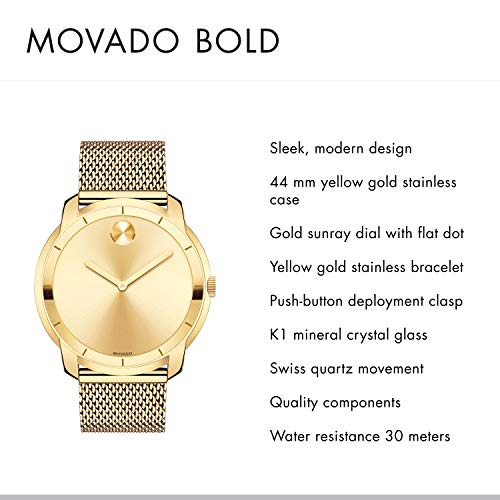 Movado-Mens-Swiss-Quartz-Watch-with-Gold-Plated-Stainless-Steel-Strap-22-Model-3600373