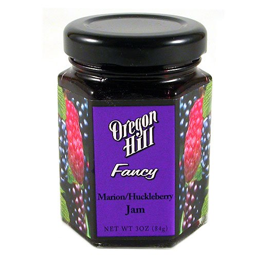 Marionberry Huckleberry Jam Oregon Hill 3oz Jams And