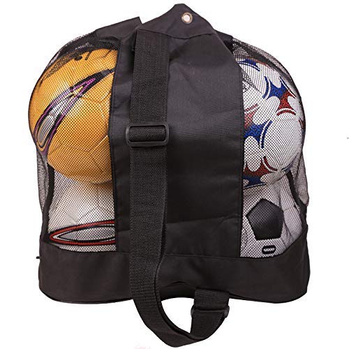 image for Greenery-GRE Medium Mesh Ball Bags Equipment Duffel Bag Heavy Duty Net