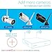 xmartO Expandable Wireless Security Camera System Outdoor 8CH 960p HD NVR with 4pcs 960p 1.3MP Wireless IP Cameras and 1TB HDD, Auto-Pair, NVR Built-in with WiFi Router, 80ft IR and Easy Remote View