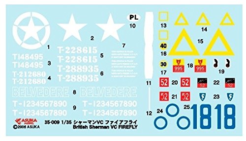 1/35 Sherman 5C Firefly (35-009 red box renewal) by Asuka Model