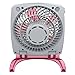 Vornado FIT Personal Air Circulator Fan with Fold-Up Design, Directable Airflow, Compact Size, Perfect for Travel or Desktop Use, Pink