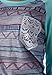 Chellysun Women's Spring Casual Print Long Sleeve T-shirt Top Blouse,Blue,Medium