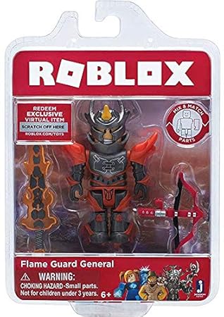 Roblox Flame Guard General Figure Pack Amazon Co Uk Toys Games - 