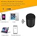 Bluetooth Speakers, YEONPHOM Super Bass Wireless Portable Outdoor Stereo Speaker with LED Colorful Light Build-in Mic Hands-Free Compatible with iPhone,iPad,iPod,Android Smart-phone,Latops(Black)