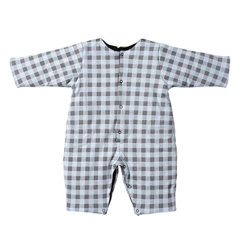 snopea Baby Boys' Quilted Coverall 24MO Ink Blue