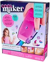 Cool MAKER Shimmer Me Body Art Roller with 3 Foils Gems 135 Designs view 12