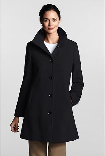 lands end swing coat