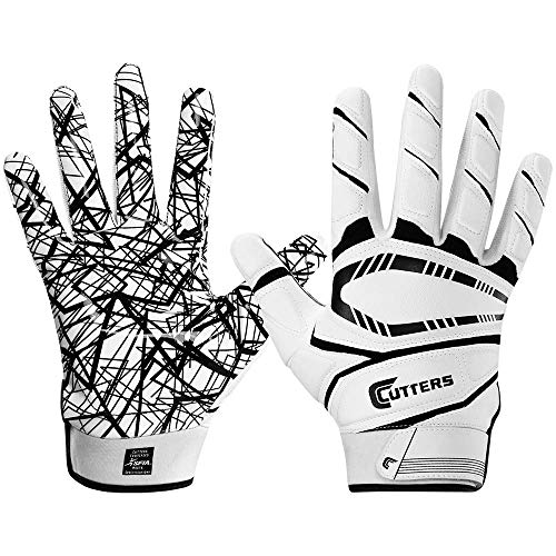image for Cutters Game Day Padded Football Glove for Lineman and All- Purpose Pl