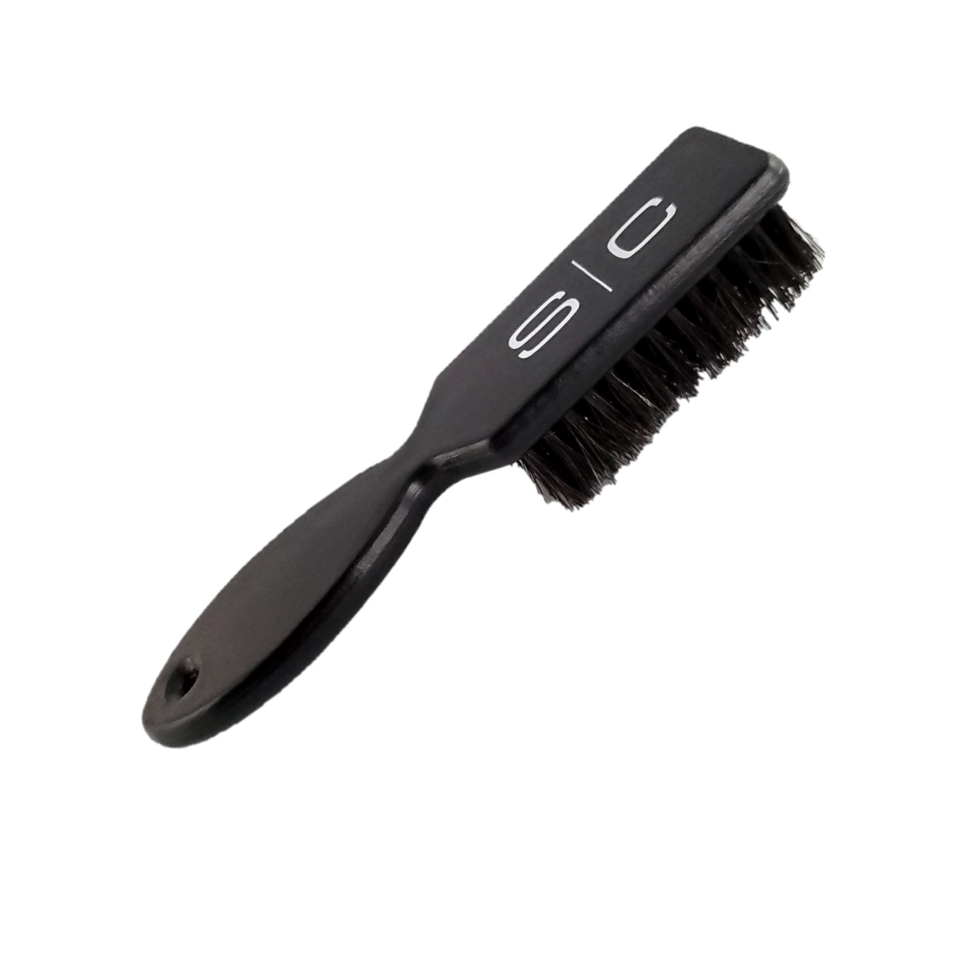 StyleCraft Professional Barber Patagonian Gentle Natural Bristle Fade Brush, Beard Brush, Cleaning Brush