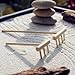 Qlychee Novelty Zen Garden Rake Decor Accessories Mini Zen Garden Art Kit Sand Push Pen