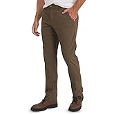 Weatherproof Vintage Mens Casual Pants - Regular Fit Ultra Stretch Flat Front Chinos | Lightweight Work & Travel Pants