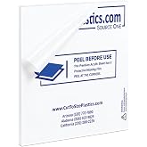 Premium 1/4 Clear Acrylic PlexiGlass Sheet