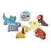 Janod Pets Chunky Wooden Puzzle (7 Pieces) - 18 Months+ - J07024