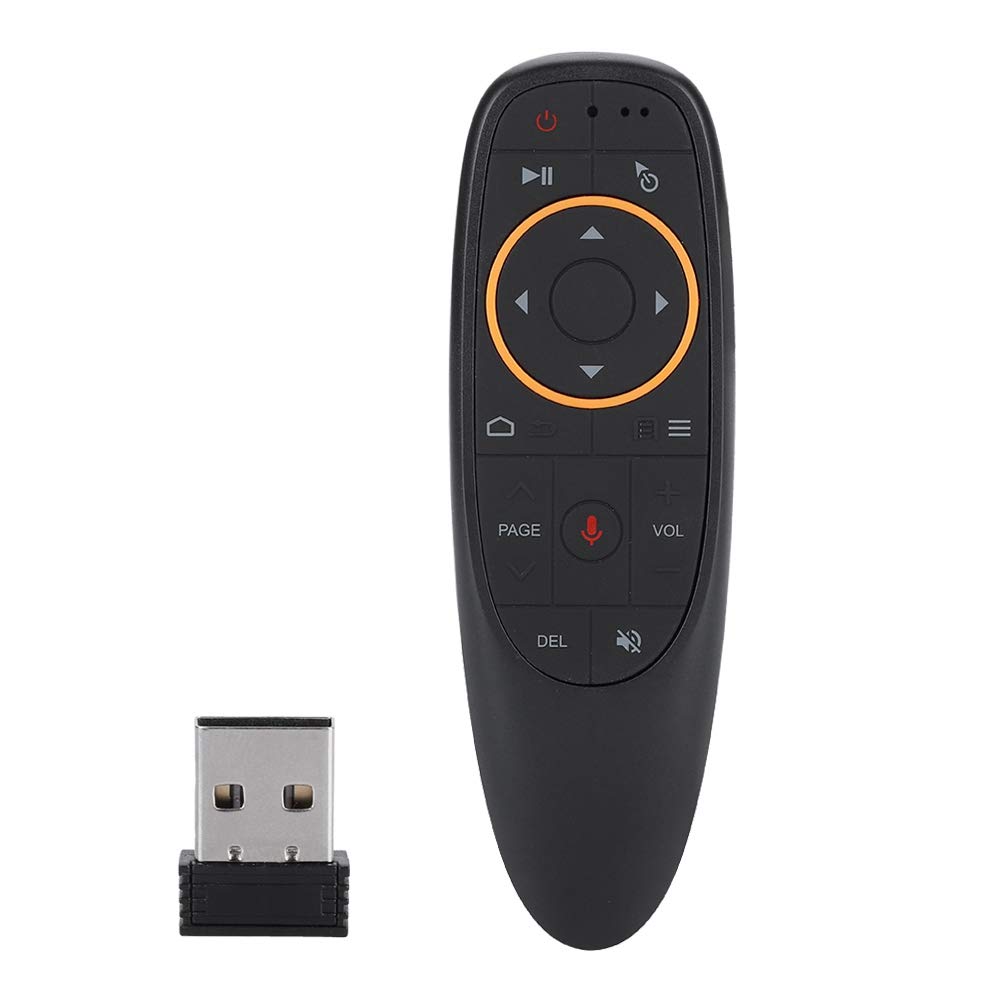 2.4G Wireless Remote Control, Bewinner 17-key Wireless Voice Air Mouse Keyboard Remote Control for Smart TV/Android TV Set-top Boxes/PC,Built-in 6-axis Gyroscope