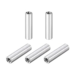 uxcell 5 Pcs M3x20mm Round Aluminum Standoff Column
